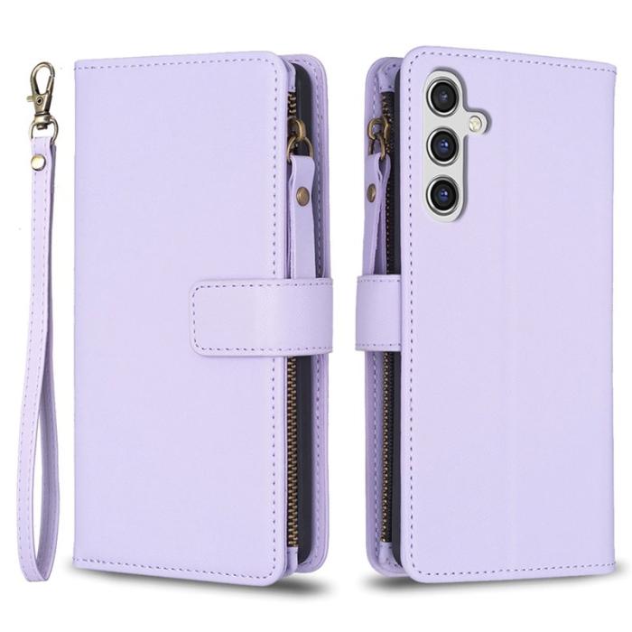 OEM - BF Style-19 Samsung Galaxy A35 5G Skal PU Läder - Lila