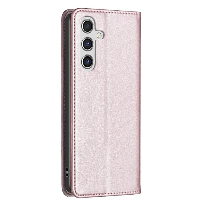 BINFEN COLOR - BINFEN Samsung Galaxy A55 5G Fodral KonstLäder - Roséguld