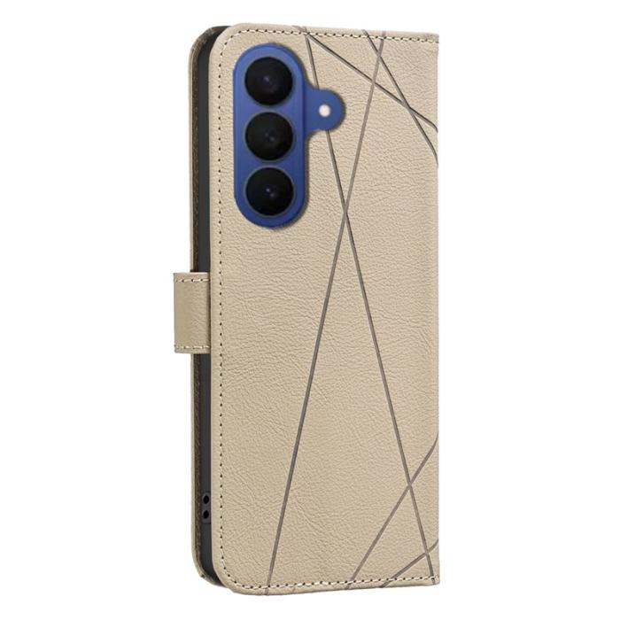 BINFEN COLOR - BINFEN Samsung Galaxy S26+ Plånboksfodral Konstläder RFID Skydd - Beige