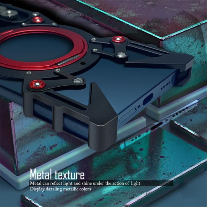 OEM - Bumper Samsung Galaxy A35 5G Skal Aluminium Magnetisk - Silver