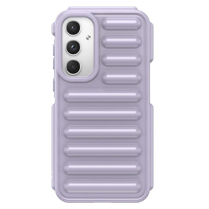 OEM - Capsule Samsung Galaxy A55 5G Skal TPU Drop Skydd - Lila