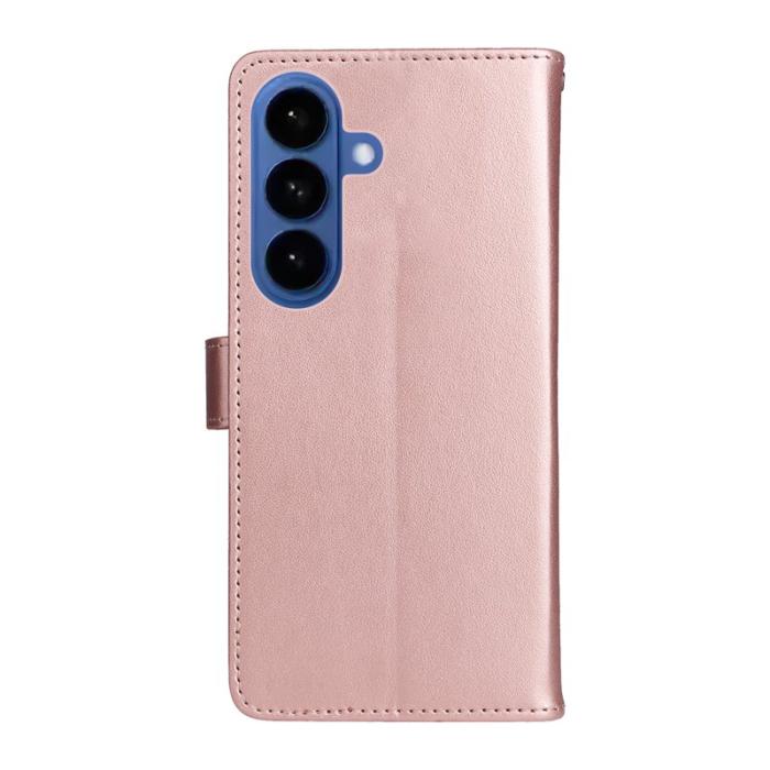 OEM - Cat Bee Samsung Galaxy S26 / S26 Pro Fodral Äkta Läder - Roséguld