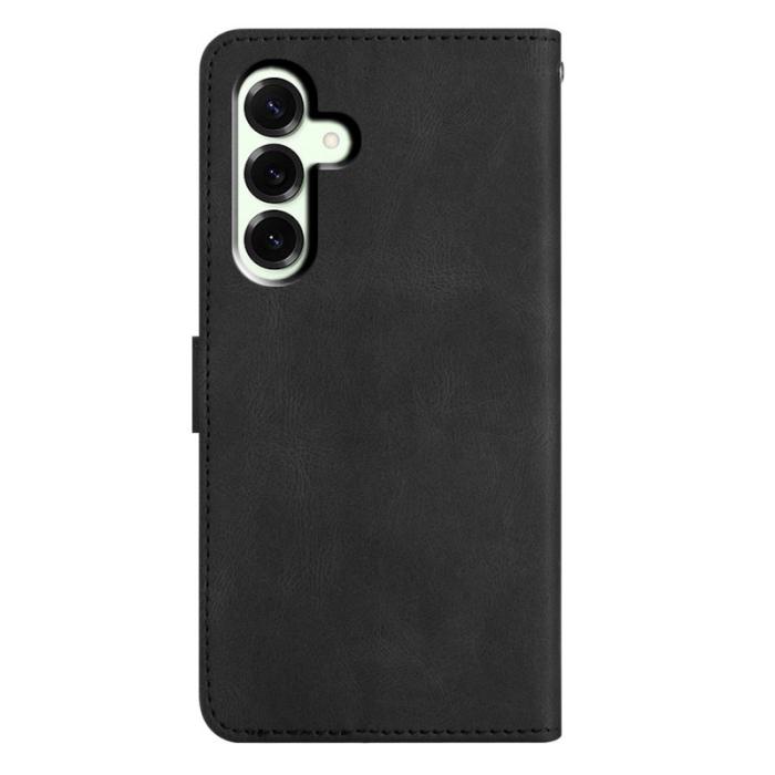 OEM - Crazy Horse Samsung Galaxy A37 Plånboksfodral Konstläder Ställ - Svart