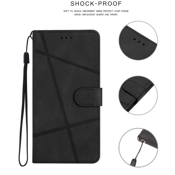 OEM - Crazy Horse Samsung Galaxy A55 5G Skal - Svart