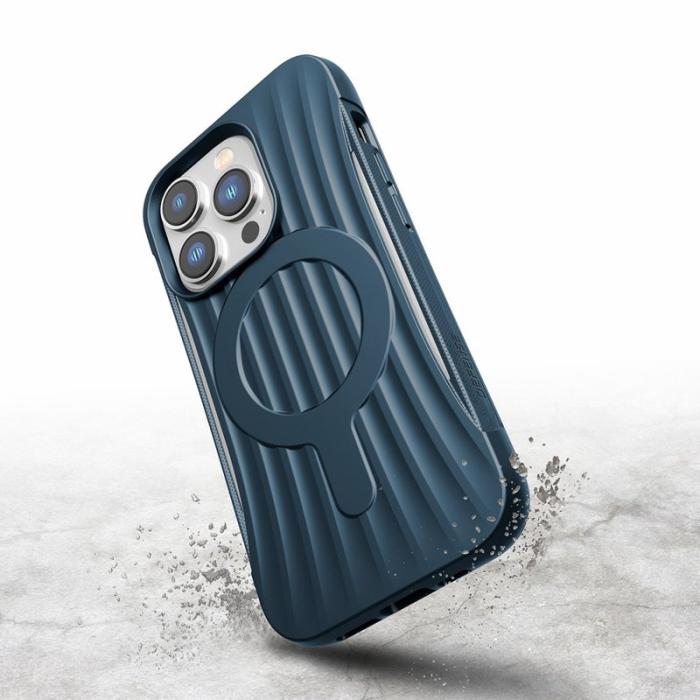 DEFENSE - DEFENSE iPhone 14 Pro Max Skal Plast Biodegraderbar - Blå