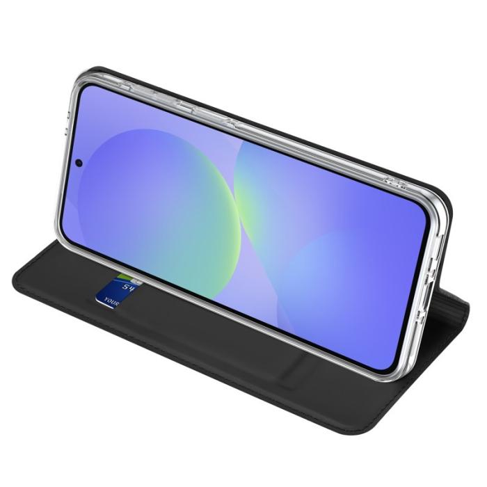Dux Ducis - DUX DUCIS Samsung Galaxy A37 Fodral Konstläder Ställfunktion - Svart
