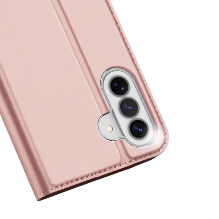 Dux Ducis - DUX DUCIS Samsung Galaxy A57 Fodral Konstläder Ställfunktion - Rosa