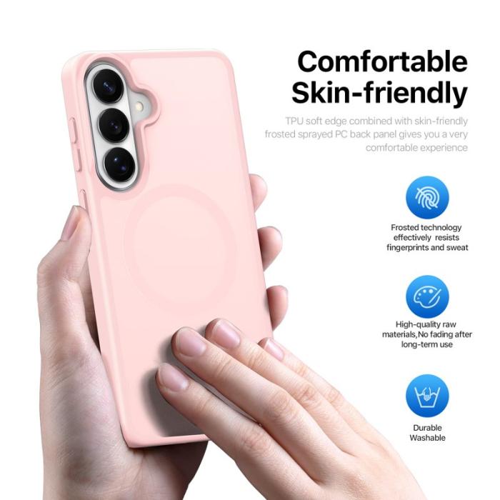 Dux Ducis - DUX DUCIS Samsung Galaxy S26 Skal PC+TPU Yind Series - Ljusrosa