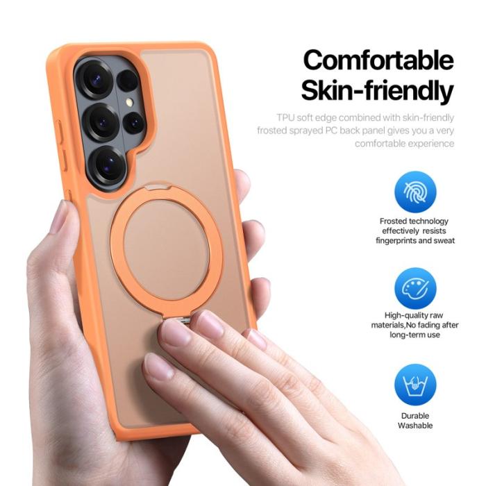 Dux Ducis - DUX DUCIS Samsung Galaxy S26 Ultra Mobilskal PC TPU Matt - Orange