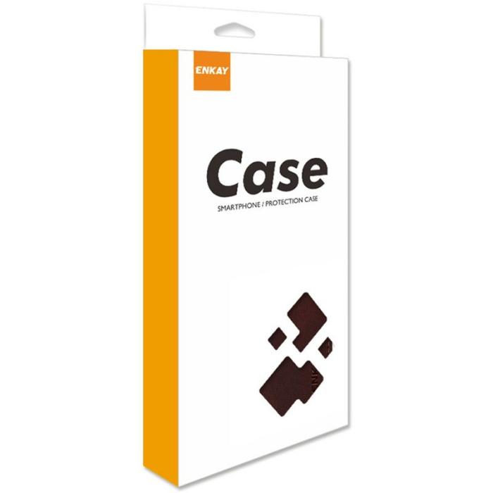 HAT PRINCE - ENKAY Samsung Galaxy S26 Ultra Fodral Äkta Läder - Röd