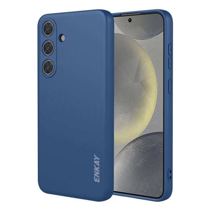 HAT PRINCE - ENKAY Samsung Galaxy S26 Plus Mobilskal Silikon - Blå