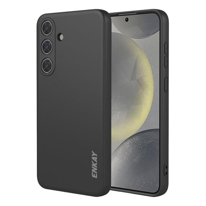 HAT PRINCE - ENKAY Samsung Galaxy S26 Plus Mobilskal Silikon - Svart