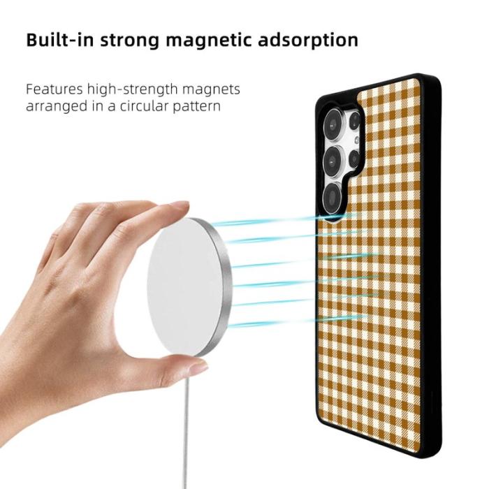 OEM - EYCASE Samsung Galaxy S26 Ultra Mobilskal TPU + Akryl Magnetisk - Svart