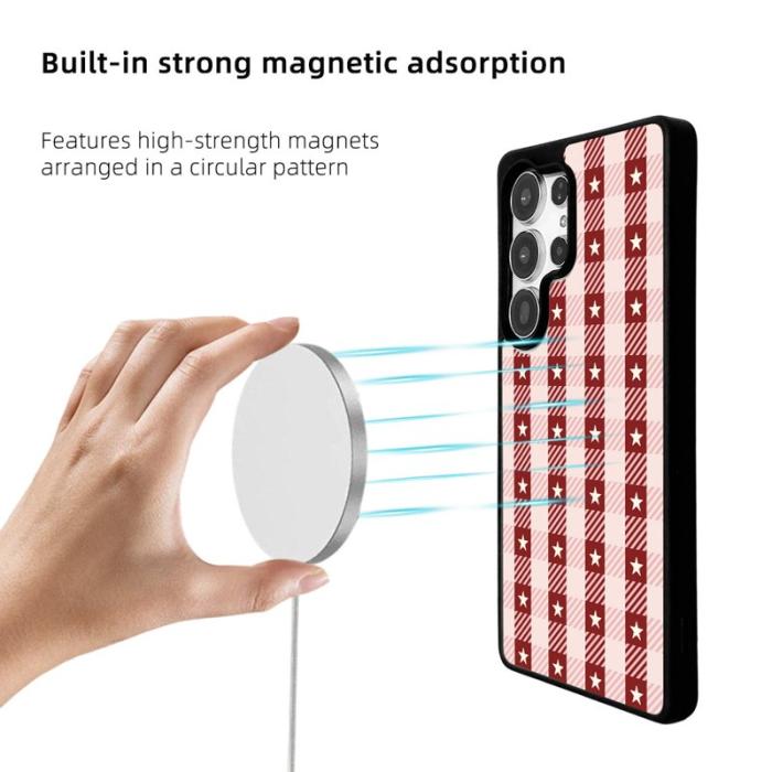 OEM - EYCASE Samsung Galaxy S26 Ultra Mobilskal TPU + Akryl Magnetiskt - Svart