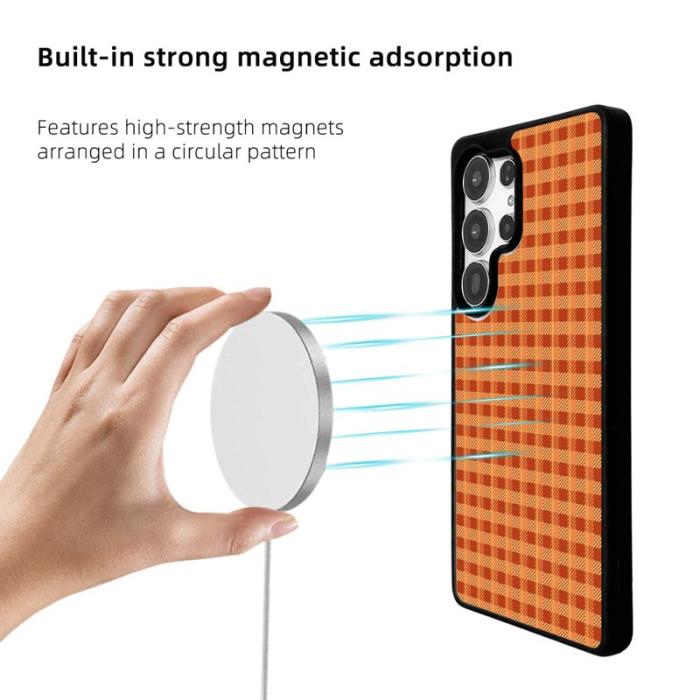 OEM - EYCASE Samsung Galaxy S26 Ultra Mobilskal TPU + Akryl Magnetisk - Svart