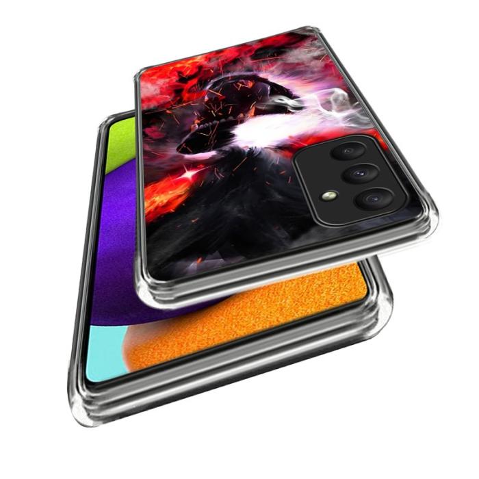 OEM - FIERCE WOLF Samsung Galaxy A55 5G Skal TPU Mönstertryck - Varg