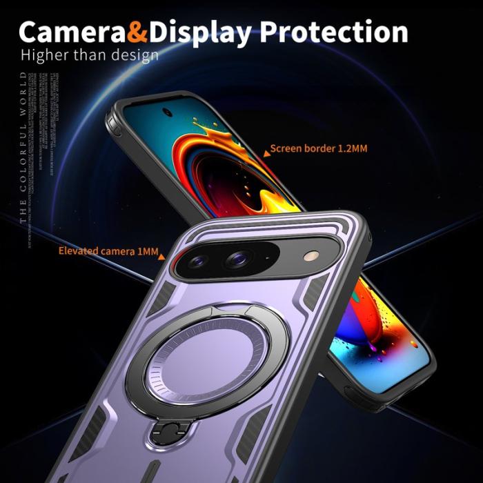 N/A - Google Pixel 10/10 Pro Skal Plast Militärskydd - Lila