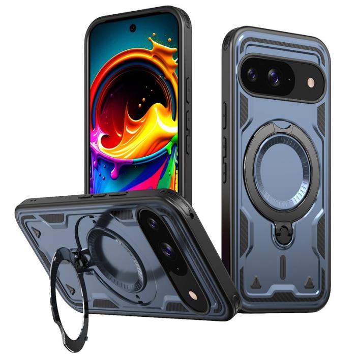 N/A - Google Pixel 10/10 Pro Skal Plast Militärt Skydd - Blå