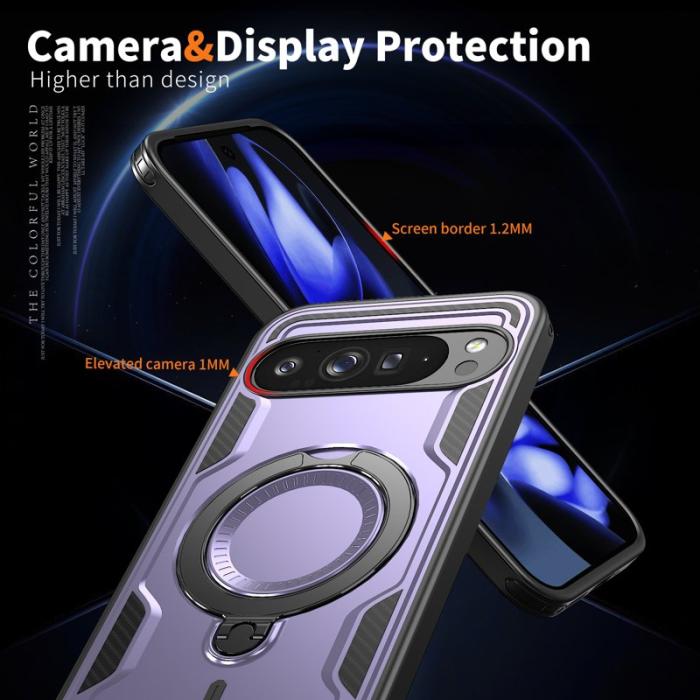 N/A - Google Pixel 10 Pro XL Skal Plast Militärskydd - Lila