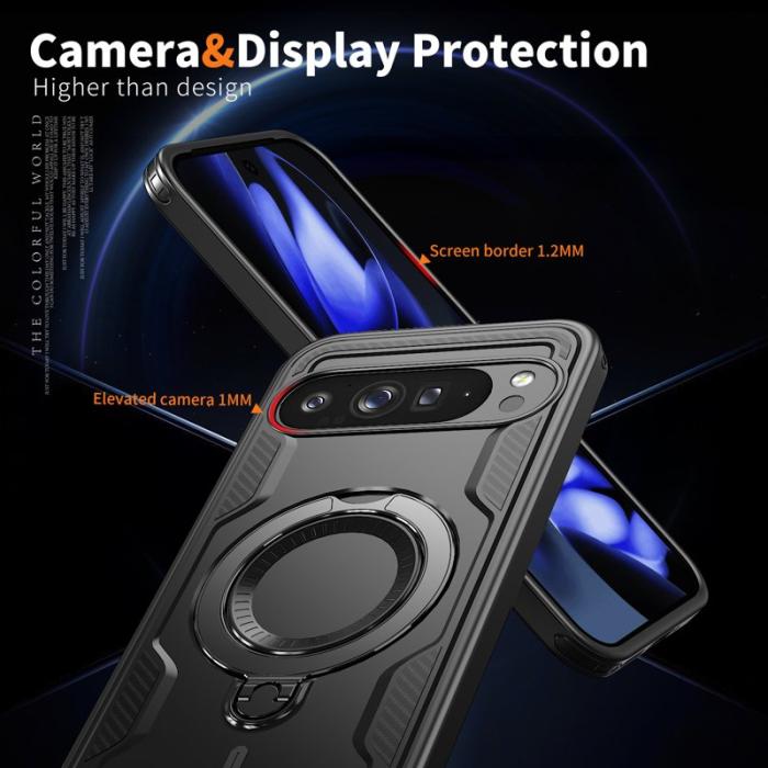 N/A - Google Pixel 10 Pro XL Skal Plast Militärskydd - Svart