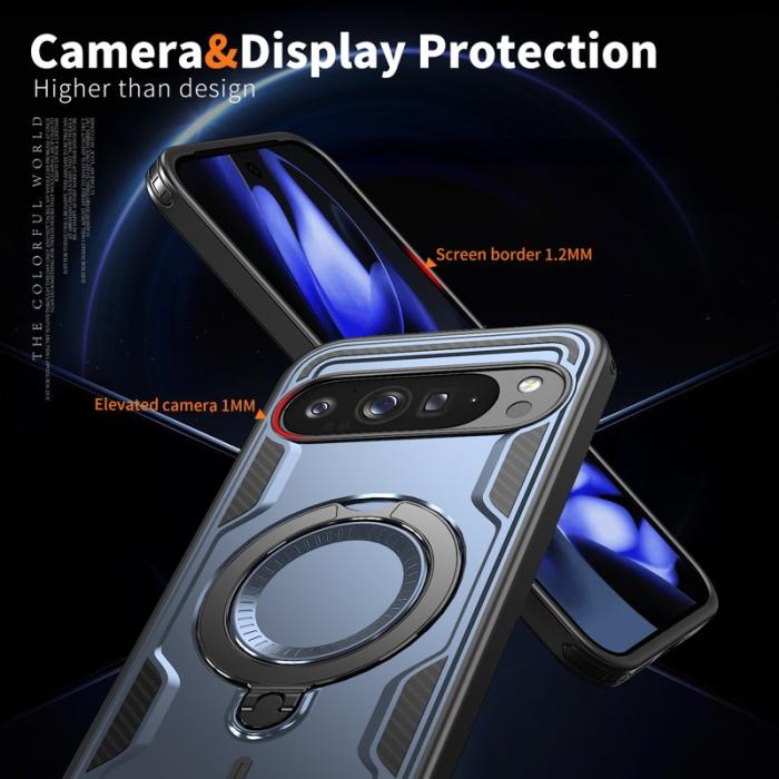 N/A - Google Pixel 10 Pro XL Skal Plast Militärt Skydd - Blå