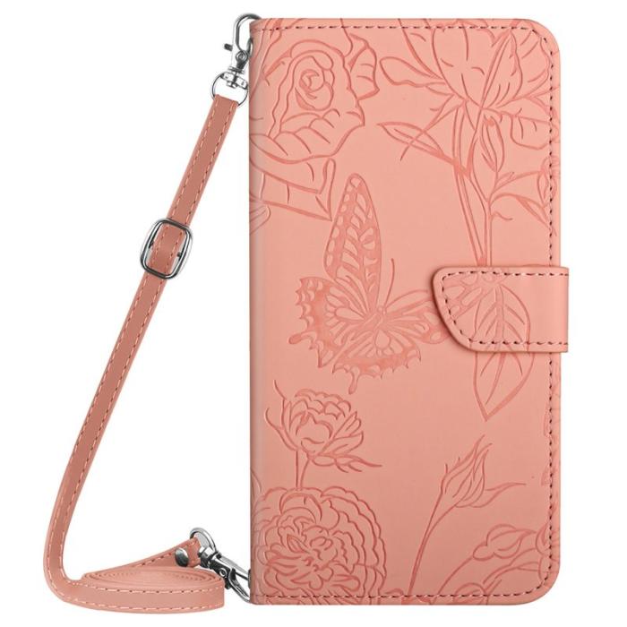 OEM - HT03 Samsung Galaxy A55 5G Plånboksfodral Konstläder - Rosa