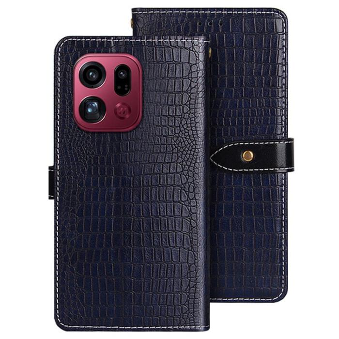 IDEWEI - IDEWEI Oppo Find X9 Pro Plånboksfodral Konstläder Flip - Blå