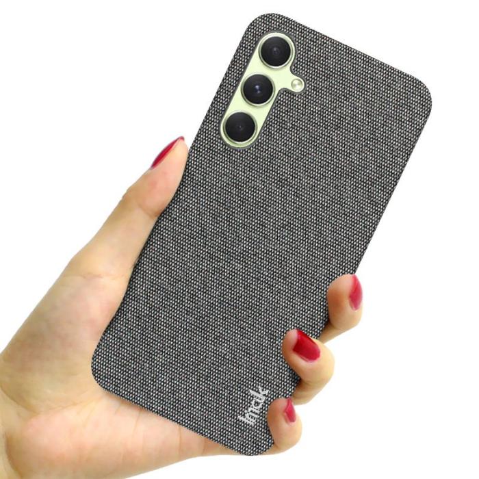 Imak - IMAK Samsung Galaxy A35 5G Skal Konstläder + Plast Ruiyi - Mörkgrå