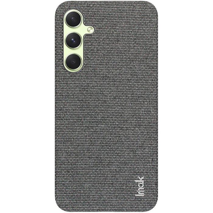 Imak - IMAK Samsung Galaxy A35 5G Skal Konstläder + Plast Ruiyi - Mörkgrå