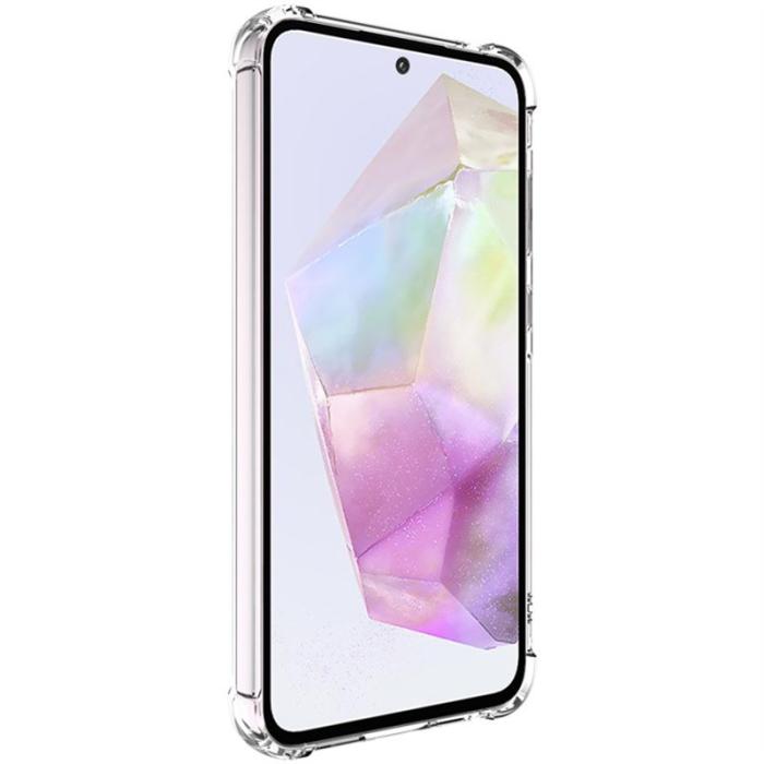 Imak - IMAK Samsung Galaxy A55 5G Skal Plast Stöttålig Klar - Transparent