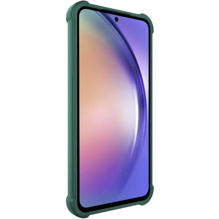 Imak - IMAK Samsung Galaxy A55 5G Skal TPU Airbag Hörn Matt - Grön