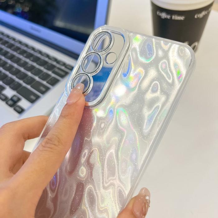 OEM - IMD Samsung Galaxy A35 5G Skal Shockproof Plast - Silver