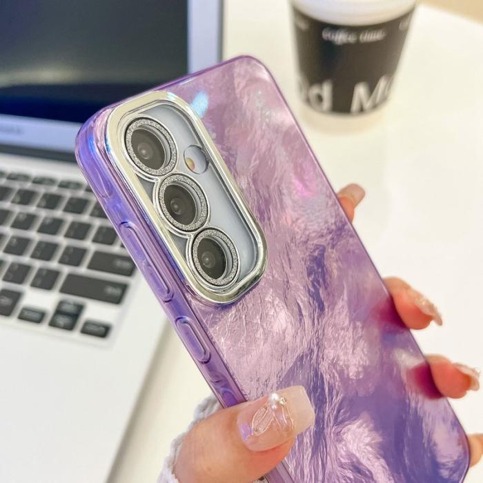 OEM - IMD Samsung Galaxy A55 5G Skal Shockproof Plast - Silver