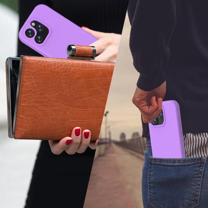 N/A - Mobilskal till iPhone 13 Pro Shockproof EVA - Lila