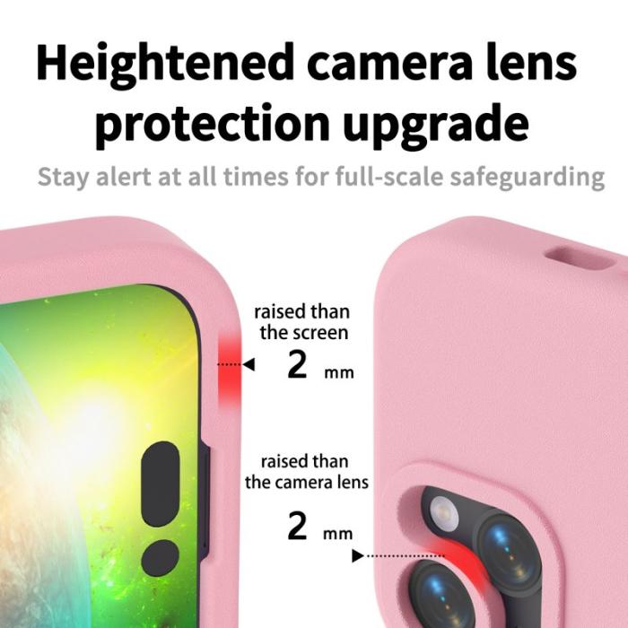 N/A - Mobilskal till iPhone 14/13 Shockproof EVA - Rosa