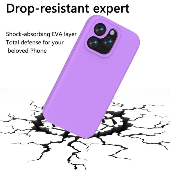 N/A - Mobilskal till iPhone 14 Pro Max Shockproof EVA - Lila