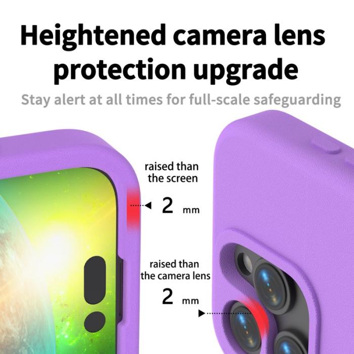 N/A - Mobilskal till iPhone 15 Pro Max Shockproof EVA - Lila