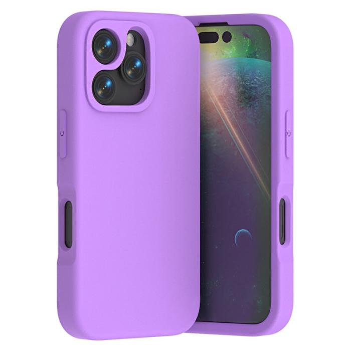 N/A - iPhone 16 Pro Max Skal Shockproof EVA - Lila