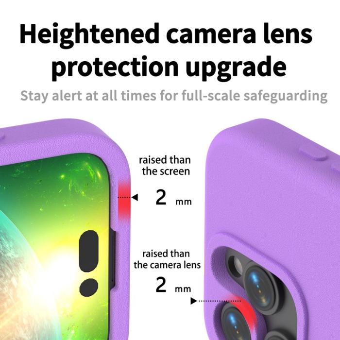 N/A - iPhone 16 Pro Max Skal Shockproof EVA - Lila