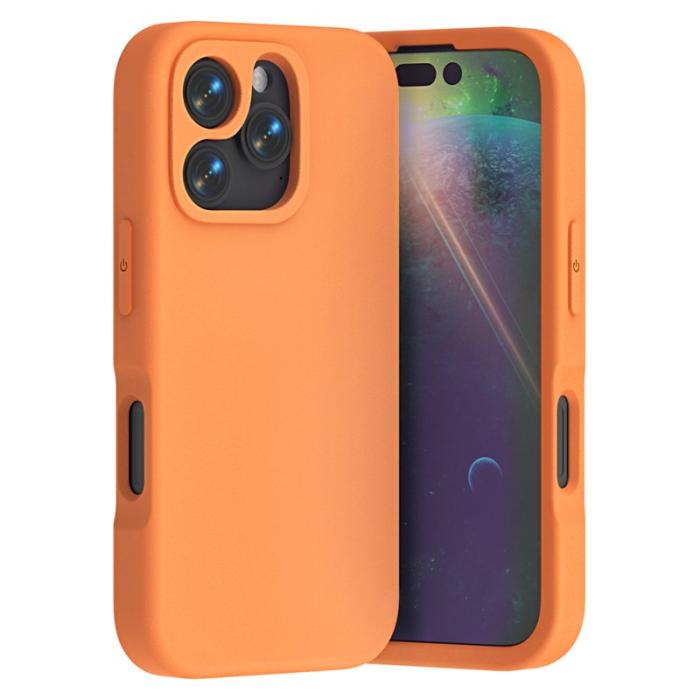N/A - iPhone 16 Pro Max Skal Shockproof EVA - Orange