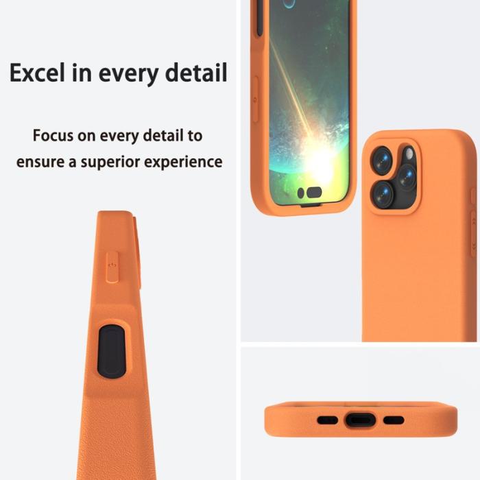 N/A - iPhone 16 Pro Max Skal Shockproof EVA - Orange
