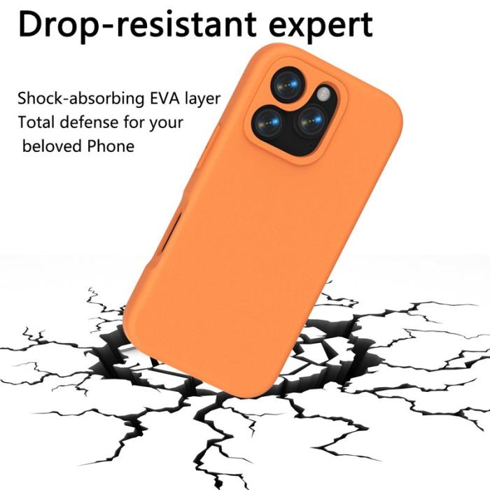 N/A - iPhone 16 Pro Max Skal Shockproof EVA - Orange