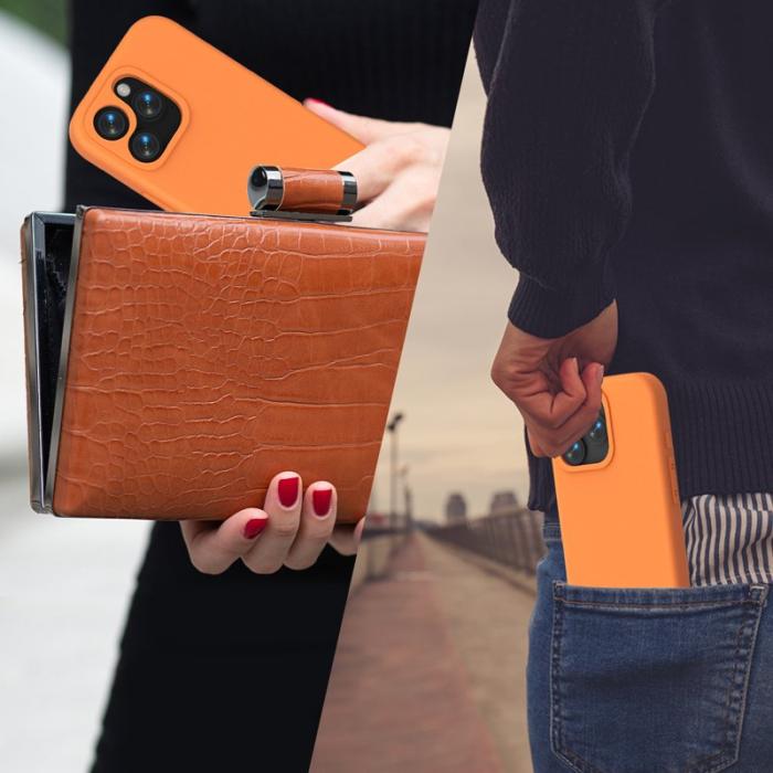 N/A - iPhone 16 Pro Max Skal Shockproof EVA - Orange