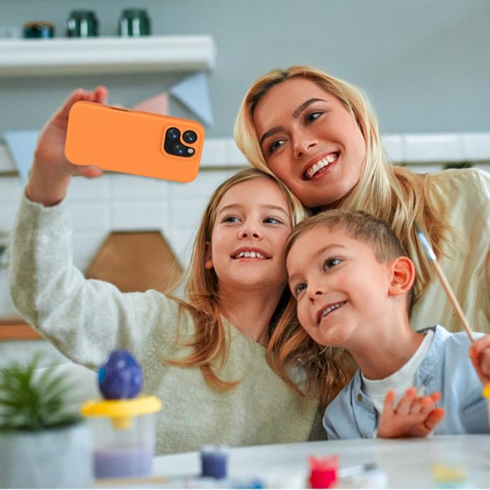 N/A - iPhone 16 Pro Max Skal Shockproof EVA - Orange