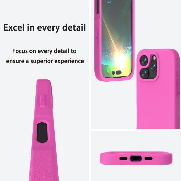 N/A - iPhone 16 Pro Max Skal Shockproof EVA - Rosa