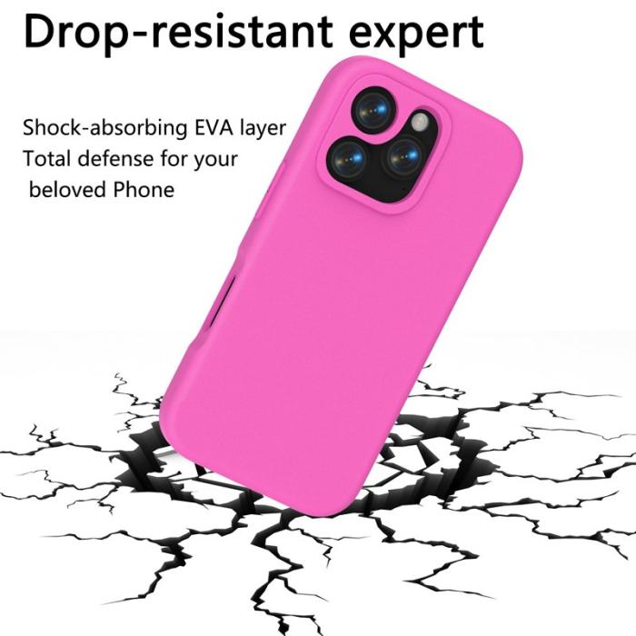 N/A - iPhone 16 Pro Max Skal Shockproof EVA - Rosa