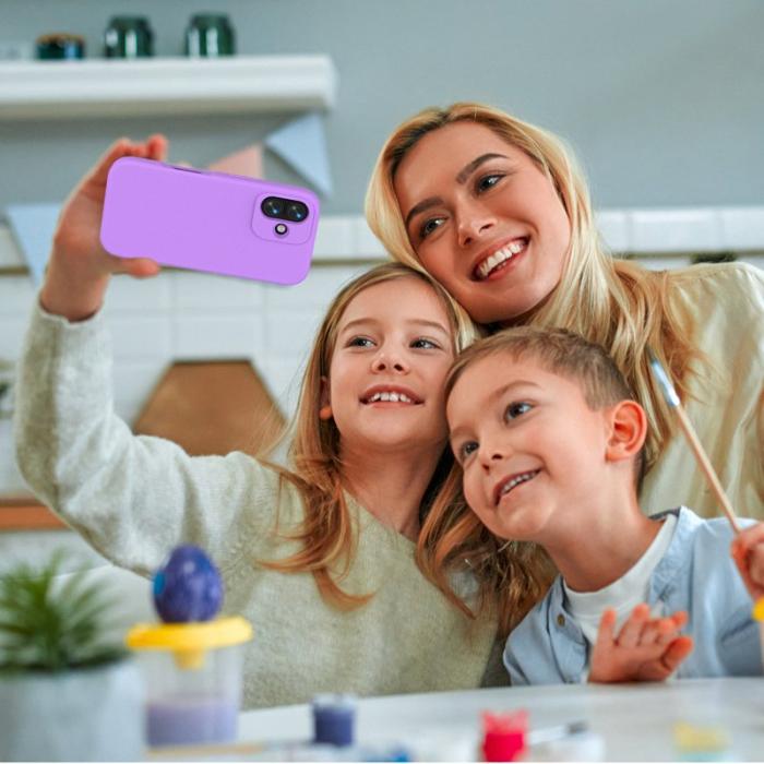 N/A - iPhone 16 Skal Shockproof EVA - Lila