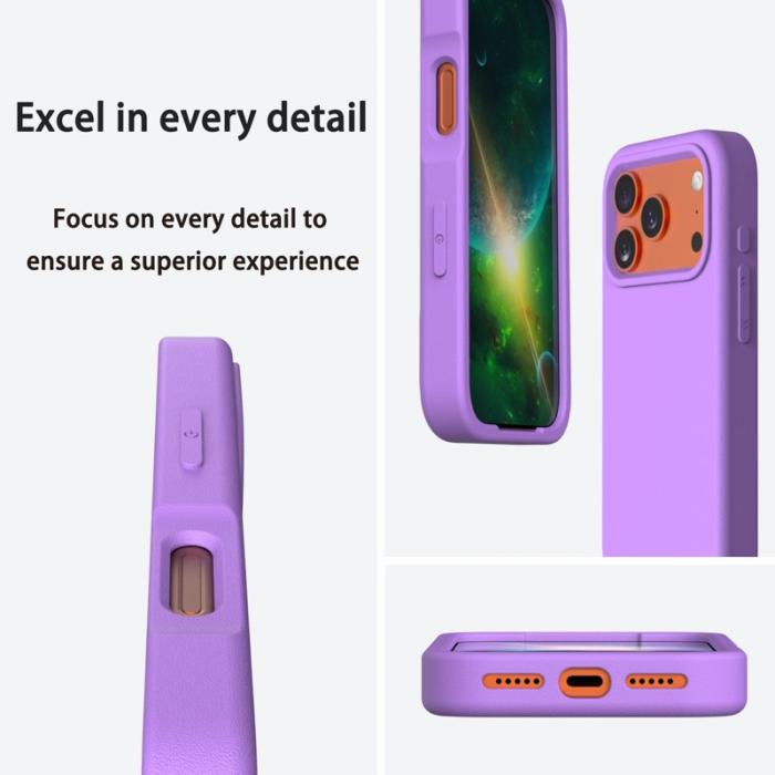 N/A - iPhone 17 Pro Max Skal Shockproof EVA - Lila