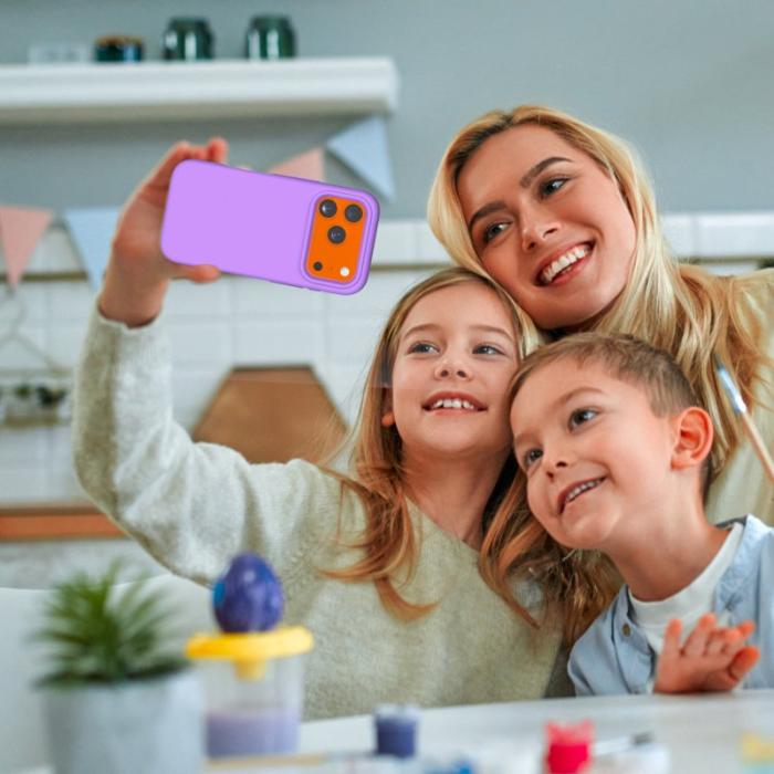 N/A - iPhone 17 Pro Max Skal Shockproof EVA - Lila