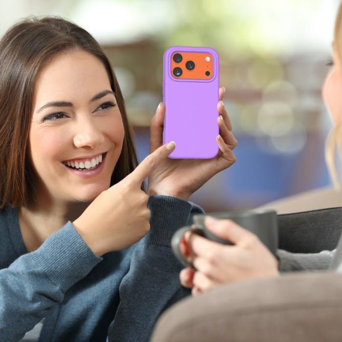 N/A - iPhone 17 Pro Max Skal Shockproof EVA - Lila